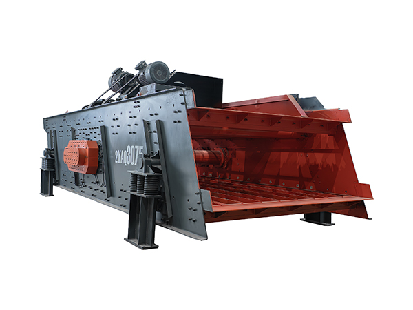 Thin oil vibrating screen